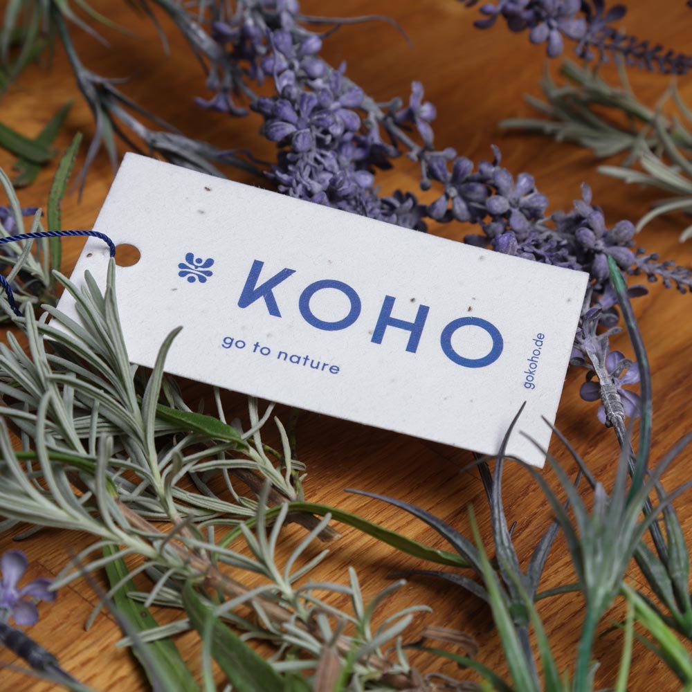 Koho-Hangtag-Sammenpapier