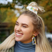 KOHO-Scrunchie-Haargummi Frisur